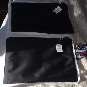 Neiman Marcus zipper pouches x 2